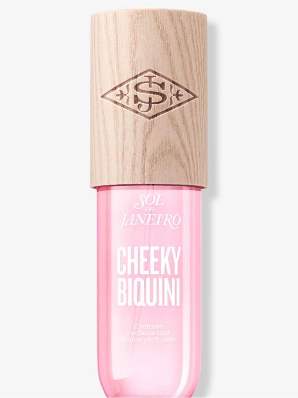 Sol de Janeiro Cheeky Biquini Perfume Mist — Pink with Wood Cap